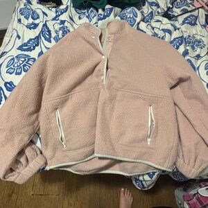 Cozy Pink Fleece Jacket